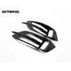 For Honda Civic Sedan 2016 2017 2018 Carbon Fiber Front Fog Light Eyelid Eyebrow Rear Foglamp Foglight Cover Trim Accessories