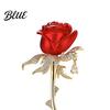 Lapel Pin For Suits Rose Brooch 3D Design Multi-Functional Safety