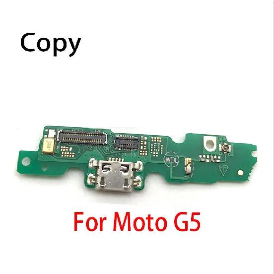 For Motorola Moto E4 E4T G3 G4 G5 G6 G7 Power E7 G8 Plus X4 One USB Charging Port Micro Dock Connector Board With Microphone