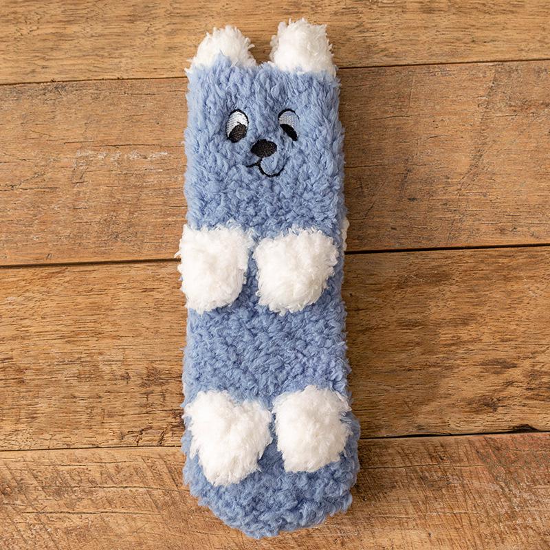 

Унисекс носки из кораллового флиса для осени и зимы – Уютные, толстые, теплые напольные носки для взрослых и детей One Size