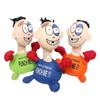 Soft Me Punch Stuffed Anti Stress Electric Plush Toys Doll Electric Xmas Gifts