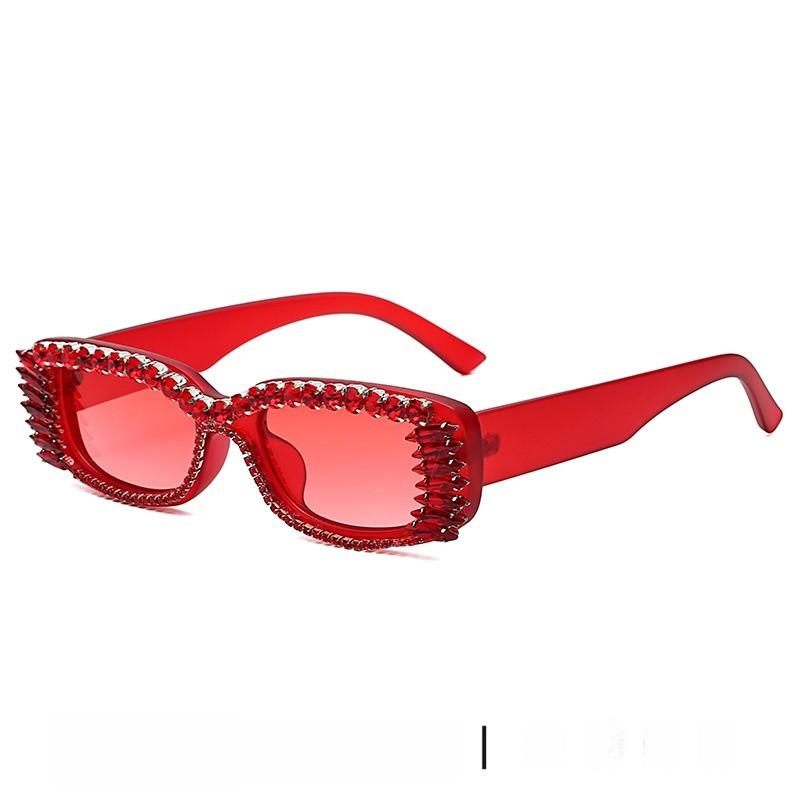 Womens Square Pc Sunglasses With Gradient Lenses For Festivals And Casual Wear