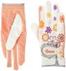 Persons 19cm PSGL-16 Women's Two-Handed Gloves, White/Orange,