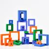 Multifunctional two-person battle square game children's puzzle logical thinking training sharp turn parent-child interactive toy