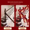 Wedding Stair Railing Decoration Set: Flowers, Balloons & More for a Stunning Wedding Room