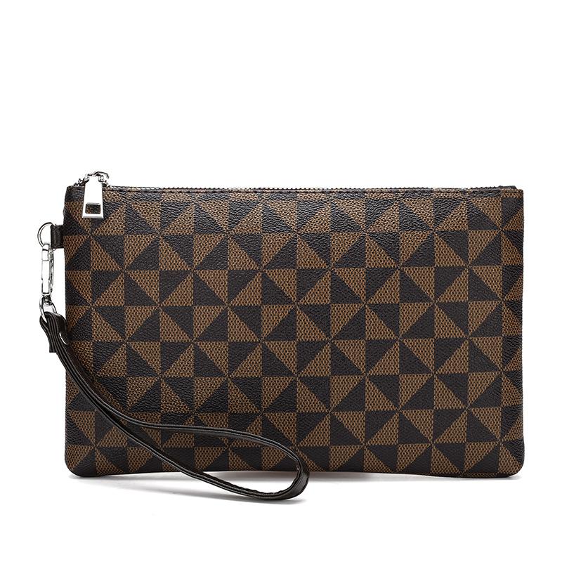 Fashion Business Men Day Clutch PU Leather Male Money Pouch Bag Casual Men s Cardholder Case Handbag Clutch Bag 15cm x 24cm x 2cm