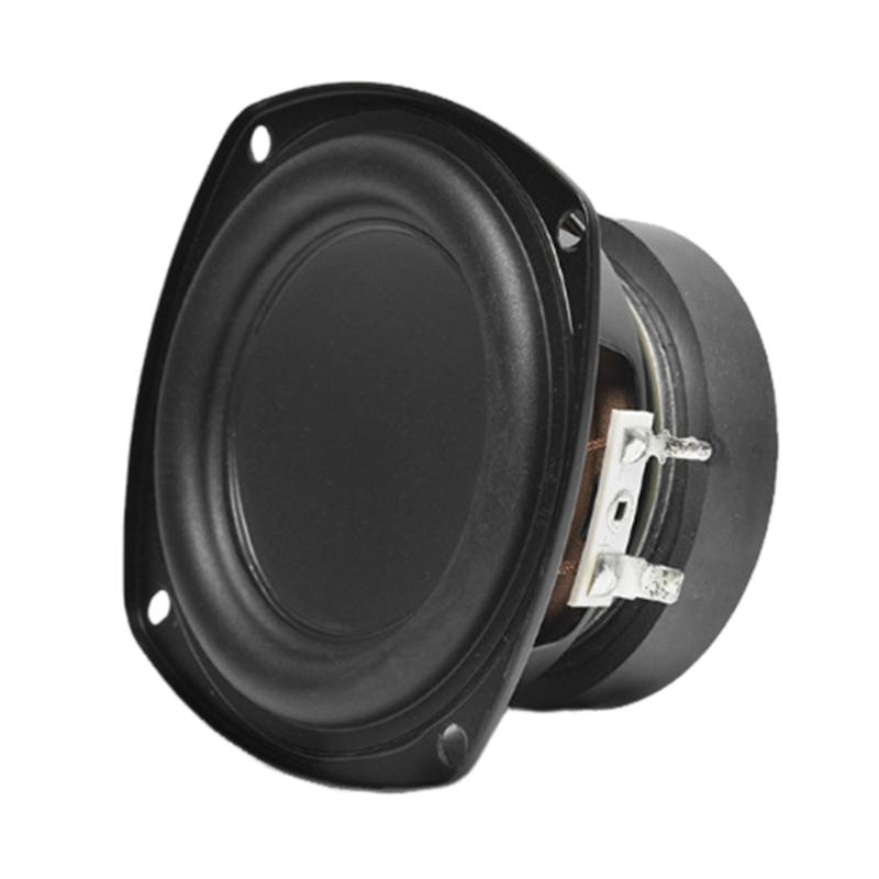 High Performances 4inch Rubber Edged Speaker Wide Frequency Ranges with 25W Power and IPX7 Waterproof Design