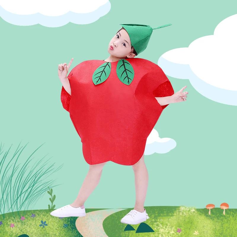 Kids Costumes Adorable Fruit & Vegetable Outfits for Boys & Girls - Strawberry Grape & Assorted Designs for Stage Performances
