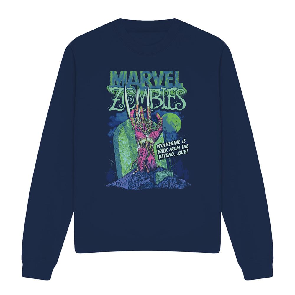 Marvel Zombies Unisex Adult Wolverine Grave Sweatshirt