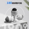 XBERSTAR Dummy Security Camera (Latest LED Specification/Metal Arm) Security Sticker (Light Resistant/Waterproof) Dummy Surveillance Camera