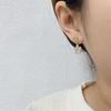 Exquisite Glittering Crystal Flowers Dangle Earrings for Women Korean Fashion Jewelry Wedding Party Girl Jewelry Accessories