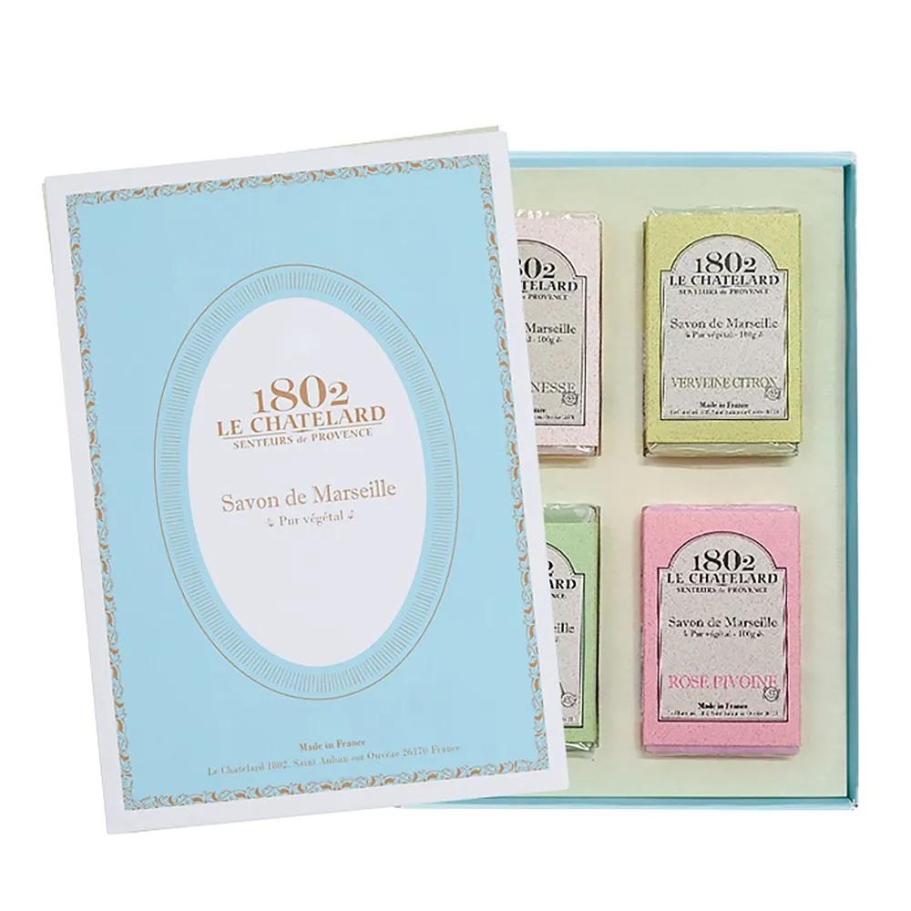 Sabon de Marseille Soap 100g Set of 4 (Mint)
