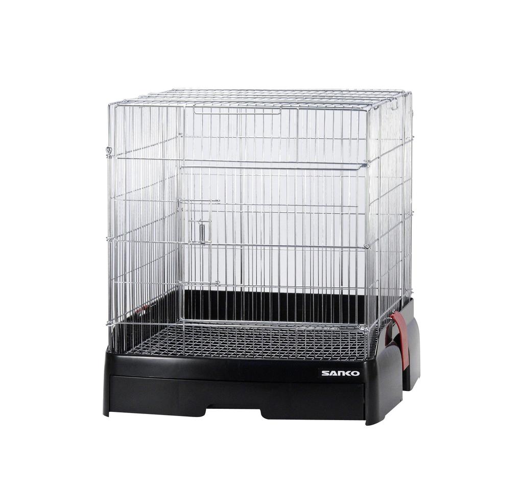 Sanko SANKO Sanko Shokai Easy Home 40 Black (43.5 x 50 x 46 cm) Degu/Fancy Rat Cage