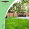 Outdoor Bird Bath Garden Birdfeeder Standing Metal Bird Feeder Bowl Height Adjustable Winterproof Decorations For Yard Patio