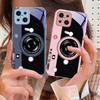 Dark Green Camera Pattern For Oppo Find X5 X8 Pro X2 Lite X7 Ultra F11 23 Reno4 Z 6 Pro A72 58 78 73 16 98 A54S Glass Phone Case