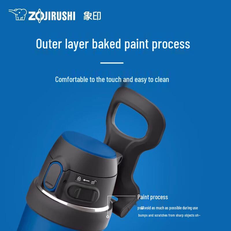 Zojirushi QAF48 Lightweight Stainless Steel Insulated Water Bottle 480ml