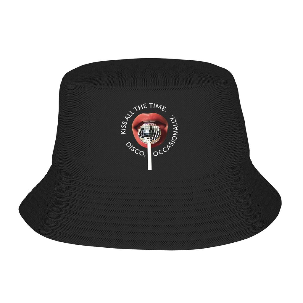 Unisex 2026 Latest H-Harry S-Styles Fan Kiss All The Time Bucket Hat Music Tour Album FisherUnisex Hats Vacation Caps Visor Hat