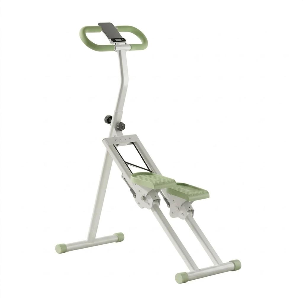 Step Climber with Handlebar Adjustable Height Stair Stepper Counter