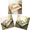 Dog Bed Washable Kennel Four Seasons Pet Large Sofa Plus Corduroy Thick Deep Sleep Cushion Puppy Mat for Small To Large Dogs