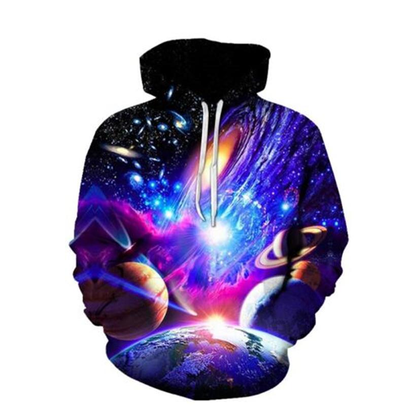 

Толстовка Galaxy с капюшоном, цветная, с индивидуальным рисунком, 3D-печатная толстовка с капюшоном для мужчин, уличные спортивные топы, хип-хоп-пуловер, толстовки с капюшоном для мужчин S