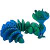 1Pcs 19Cm 3D Printed Long Tailed Squirrel Joint Movable Toy Ornament Creative Figurine Car Desktop Decorations Crafts Ornament