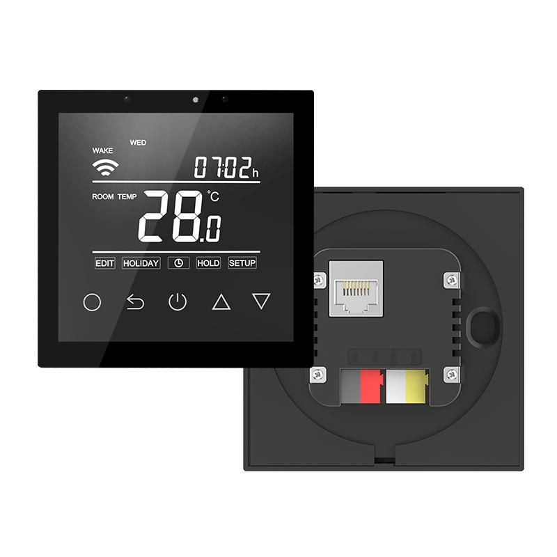 Factory Direct 157mm Smart WIFI Glass Screen Touch Panel Home Socket Double FR Wall Switch Smart Life App 240V Max. Voltage 1A 86mm*86 mm&Universal Standard