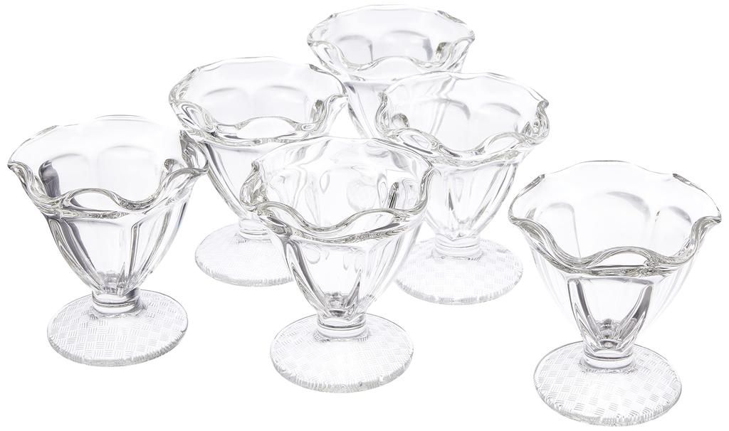 Libbey Fountain Series Tulip Sundae No. 5101 Soda Glass USA (Pack of 6) PLB1201