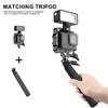 Für GoPro Hero 12 11 Wasserdichte LED-Leuchten Tauch-Fülllicht Aluminiumhalterung Für GoPro Hero11/10/9/8, DJI SJCAM AKASO YI Kamera