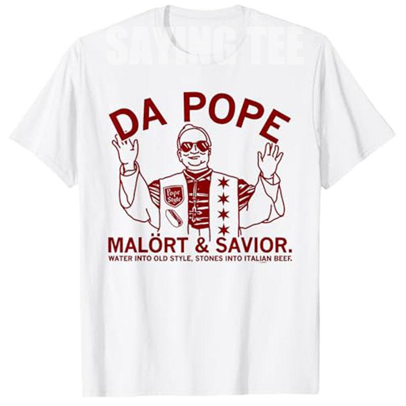 Habemus Papam Pope Leo Robert Prevost Pope TShirt Catholic Faith Pope XIV Devotion Da Pope Malört  Savior Meme Design Y2k Tee S