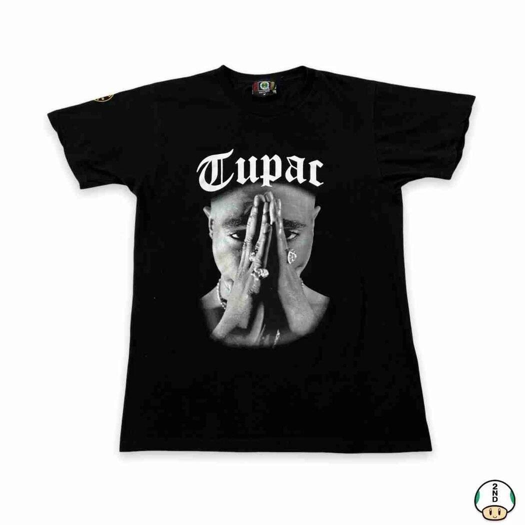 

Vintage Cross Colors Tupac Shakur Rap T Shirt Mens Medium Black Rap Graphic Tee 4XL