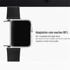Universal Black Strap for Apple Watch Series 1-7 with Buckle & Spring Bar Connector