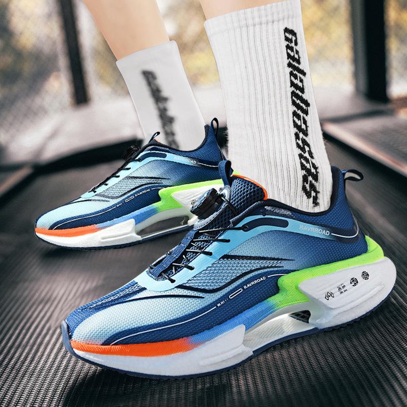 

Jueying 3 carbon board running shoes male and female sports students racing training shoes rotating button ultra-light jogging shoes size 33-44 44