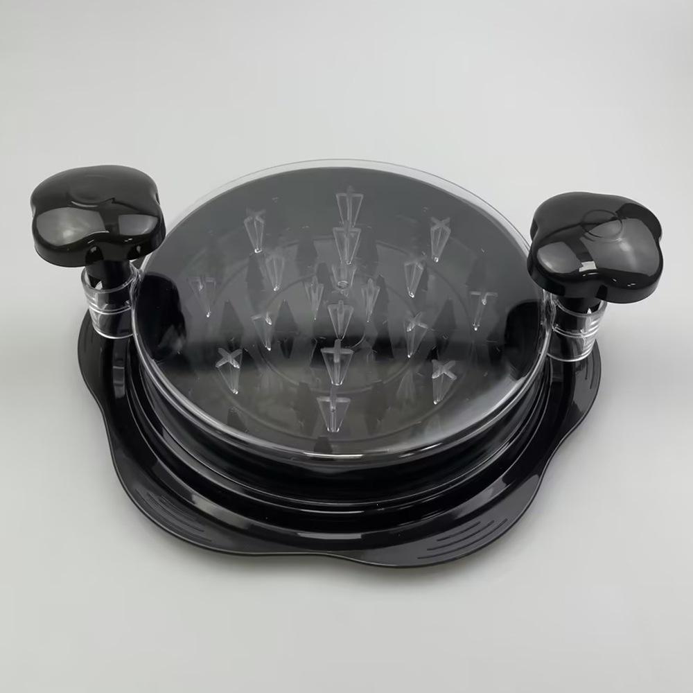 Chicken Shredder and Mincer with Transparent Lid - Meat Grinder and Slicer Machine
