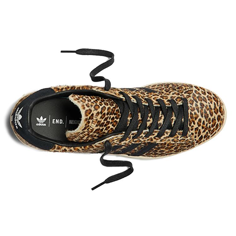 adidas Campus 80s 'Leopard' (Unisex) Black / Leopard Skate Shoes GX5004