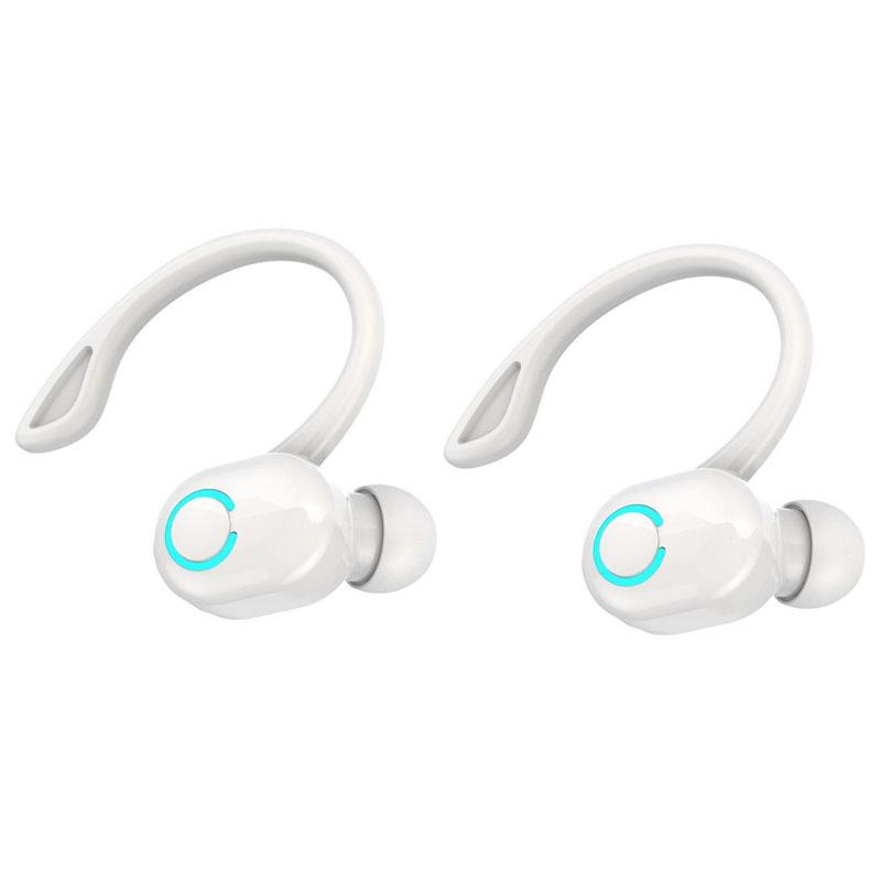 S10 Wireless Business Headphone Ear Hook Bluetooth 5.2 Headset with Mic HIFI Stereo Voice Control Earphones Waterproof Noise Reduction