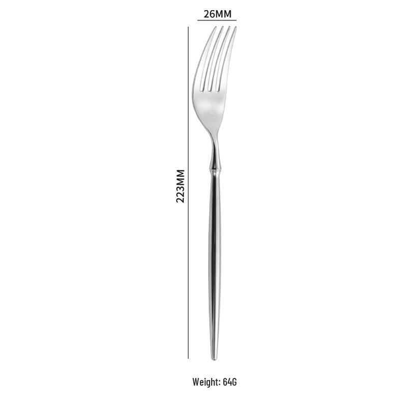 304 Stainless Steel Diamond Hammer Pattern Cutlery Set: Knife, Fork, Spoon for Hotel & Restaurant