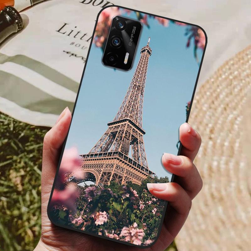 Für Realme Q3 Pro 5G Hülle Wolf Cartoon Silikon Weiche TPU Rückseite Für Realme Q3 Pro 5G Handyhüllen Realme Q3Pro 5G Fundas Coque