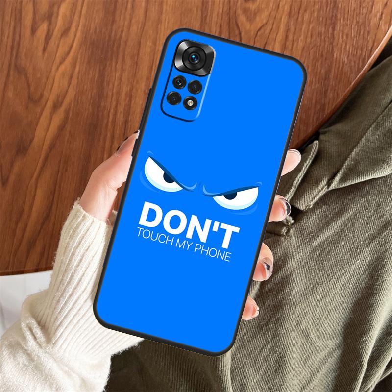 

Do Not Touch My Phone Case For Xiaomi Redmi Note 14 Pro 13 12 11 10 15 Pro Plus Redmi 15 C 13 10C 12C 13C 14C Cover Redmi Note 15 Pro 5G