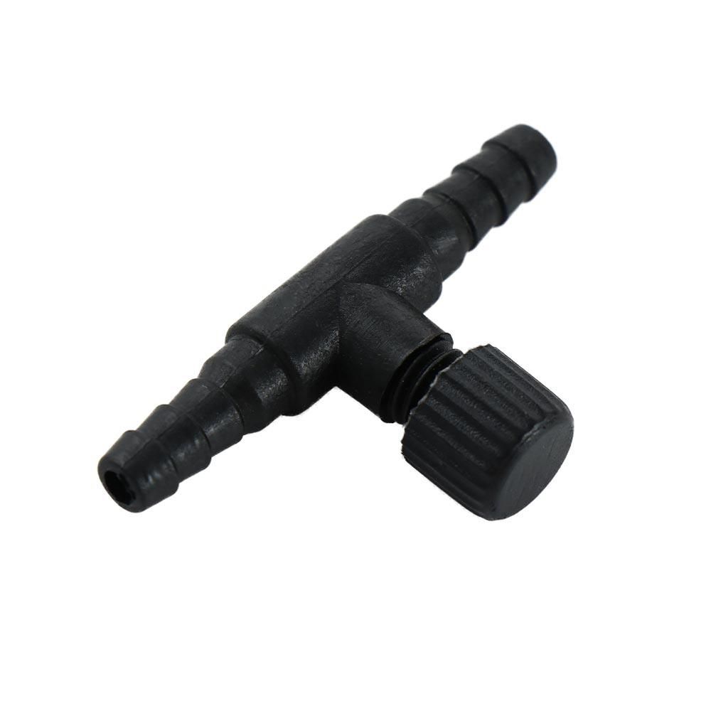 10PCS Adjustable Volume Air Line Tube Flow Control Valve Aquarium Airline Regulator Pipe Connector Fish Tank Accessories