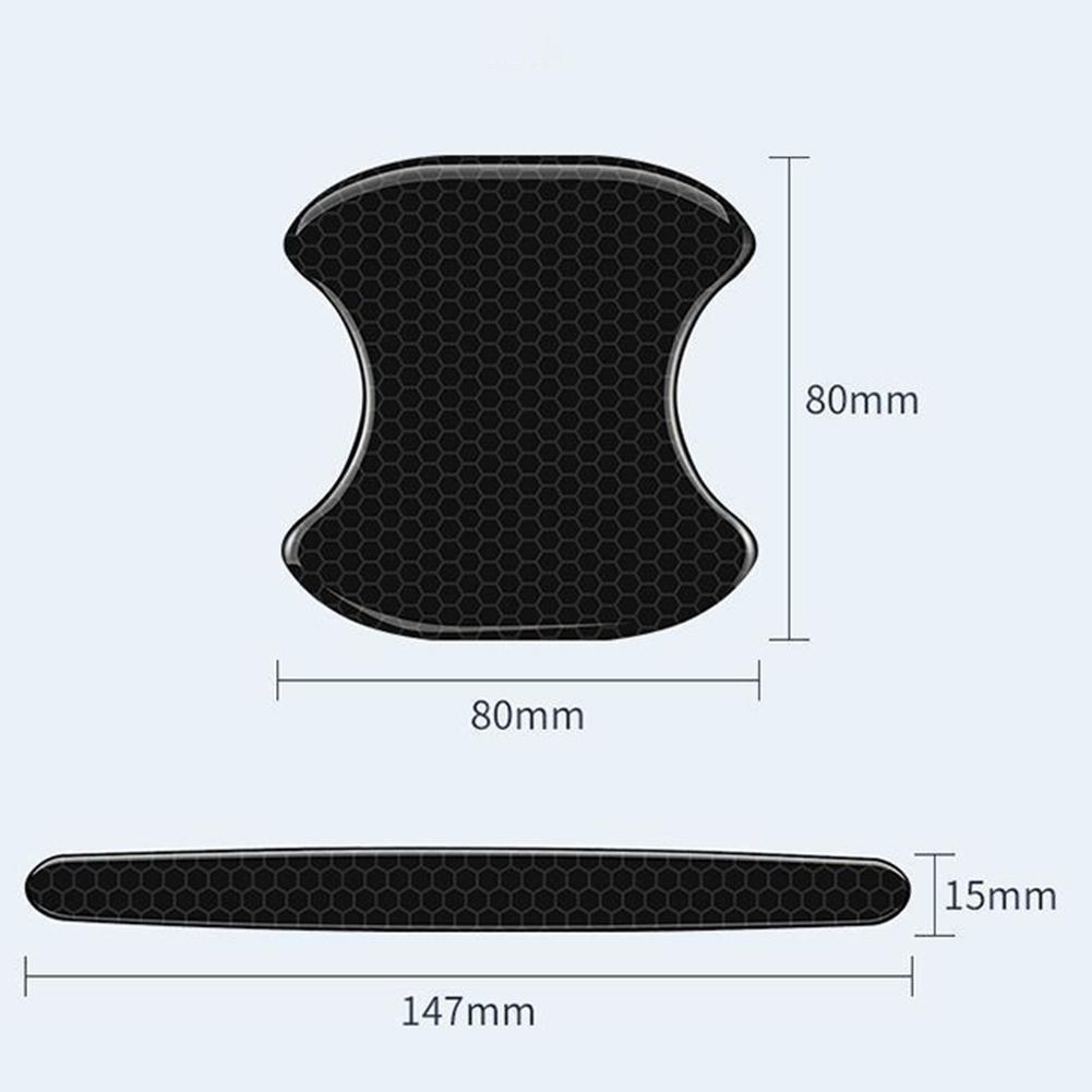 Anti-Scratch Cover Car Door Bowl Protector Car Door Handle Stickers