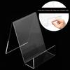 High Quality Acrylic Book Holder Multi Functional Transparent Bookend Portable Book Stand School Office