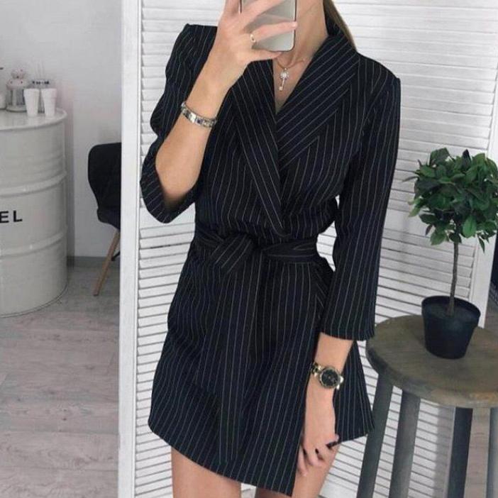 Ženy Sexy vlečky Šaty s výstřihem do V Dámské Dlouhý rukáv Jednobarevné Ležérní Elegantní šaty Nová móda Zimní šaty Vintage Mini