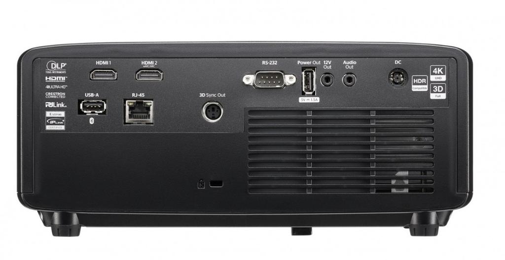 Projector UHZ67 4K UHD DLP LASER 4300 16X9 500 000:1 HDMI Black