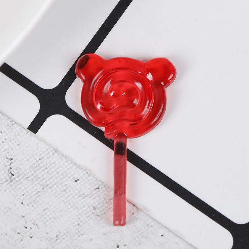 6Pcs/Set 1:12 Candy Lollipop Doll House Toys Children Gift Dollhouse Miniature