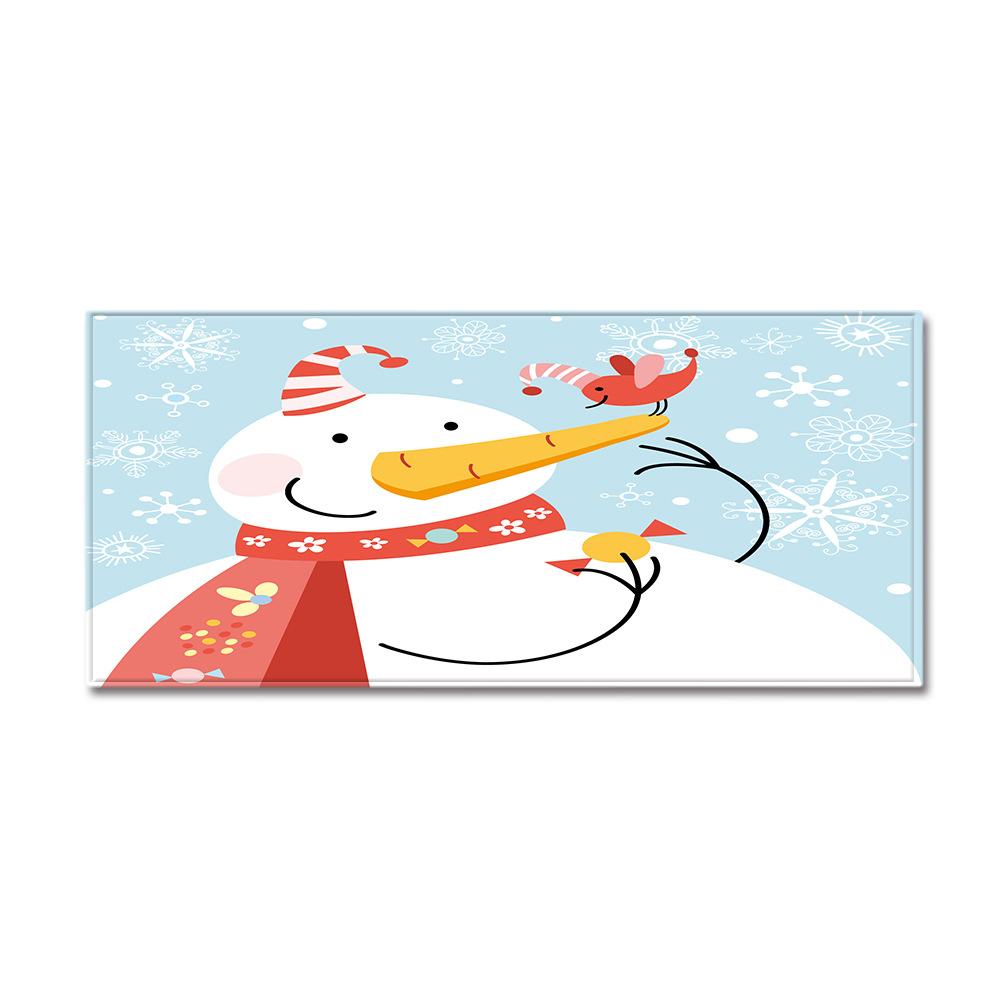 Christmas Kitchen Sand Carpet Doormat Long Floor Mat