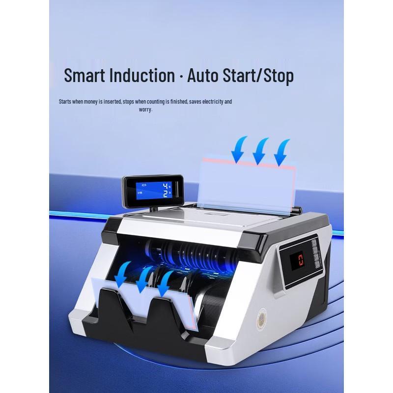 Comay Smart Portable Bill Counter with Voice and Triple Screen