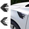 Air Flow Intake Cover,2Pcs Car Air Flow Intake Decorative Scoops Bonnet Vent Hood Cover Air Flow Vent Cover