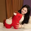 Yousheng Year of The Horse Plush Pillow Zodiac Animal Shape Couch Cushion Chinese New Year Home Decor And Gift