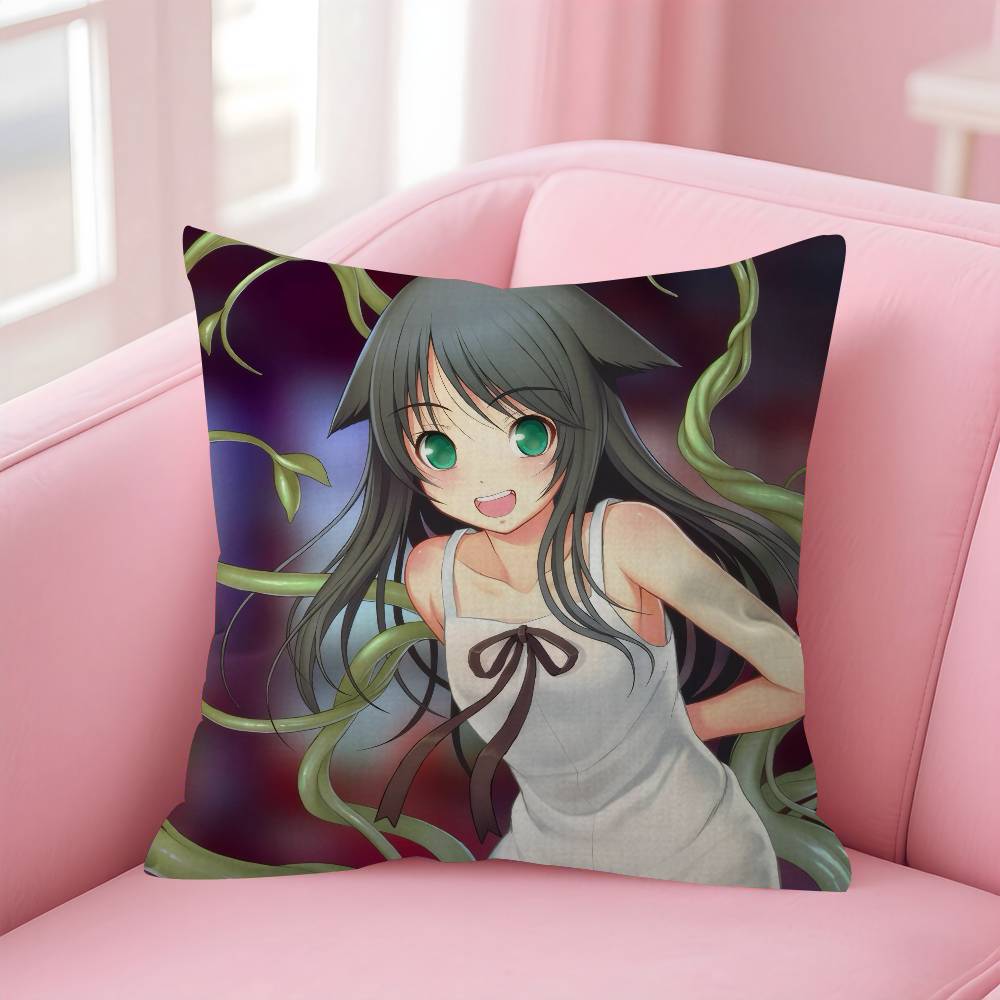Horror Game SSaya No UUta Cushion Cover Pillowcase Upholstery Sofa Throw Pillow Home Decor Pillowcas