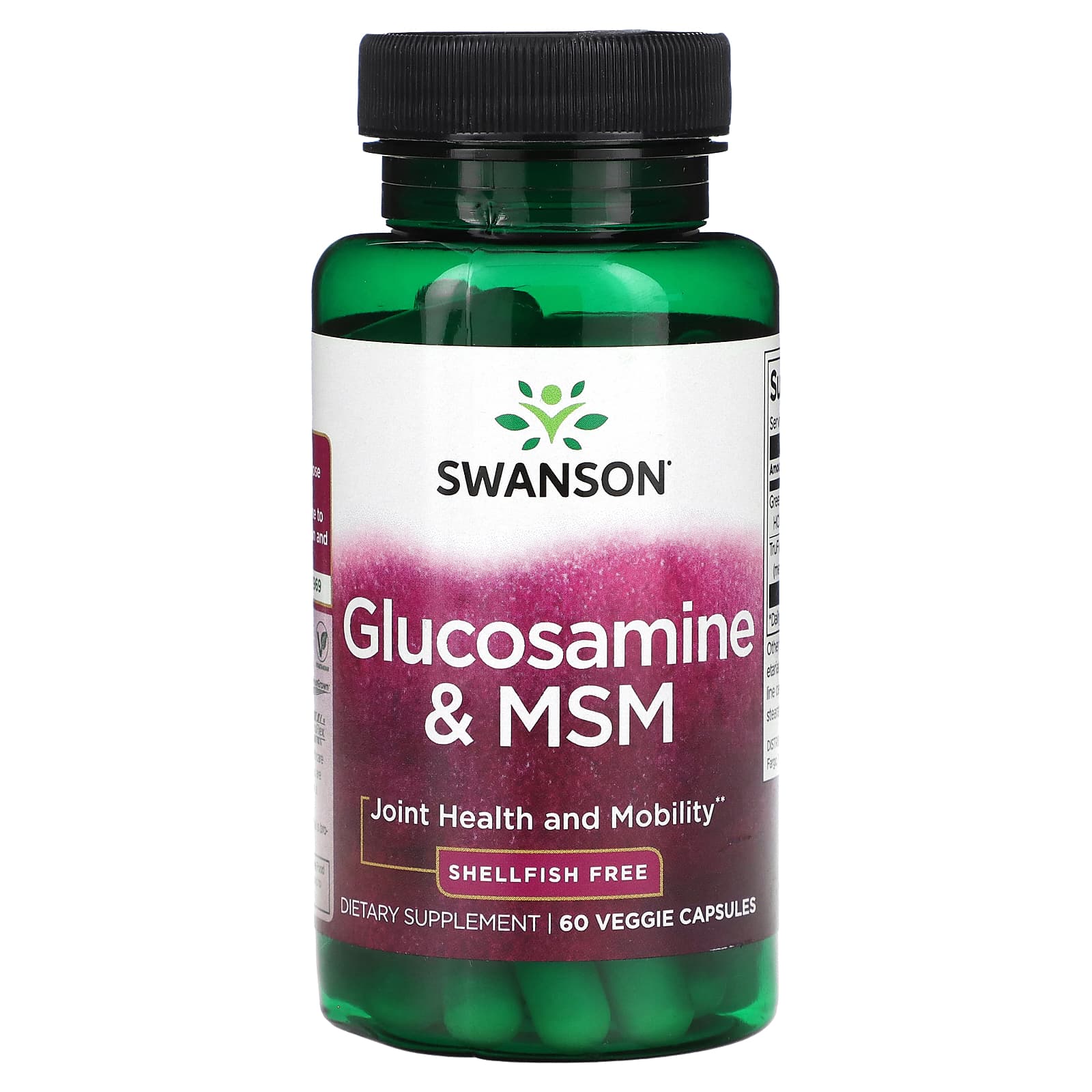 

Glucosamine & Msm, 60 Veggie Caps